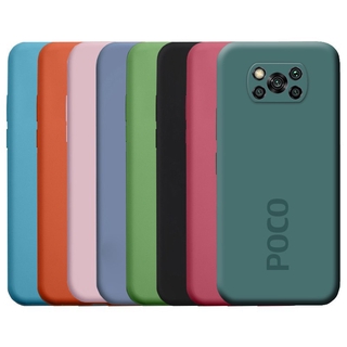 Xiaomi Poco X3 NFC Funda Blanda De Goma De Silicona Líquida A Prueba De Golpes (2)