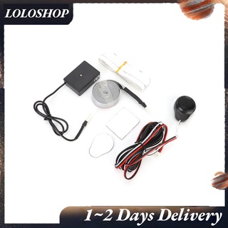 Loloshop - Sensor de estacionamiento electromagnético para coche, sistema de inversión