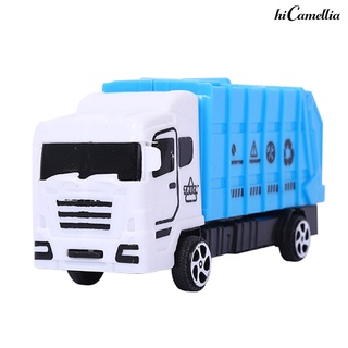 hicamellia city clasificación de basura camión tire hacia atrás coche juguete educativo regalo para niños (8)
