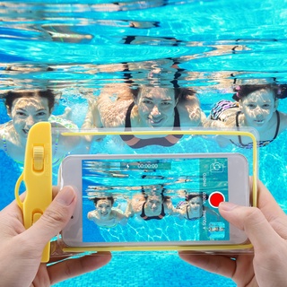 【FS】Glow in Dark Underwater Swimming Waterproof Bag Cell Phone Dry Pouch Case Cover (3)