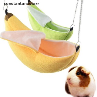 [constantandstarr] mascota juguetes hamaca nido plátano colgante cama jaula hurón hámster rat aves ardilla dsgs
