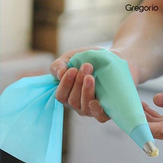 GRE™ Sizes Silicone Reusable Icing Piping Cream Pastr1y Bag Cake Decorating Tool