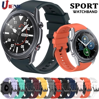 Banda de reloj de silicona de 22 mm para Samsung Galaxy watch 3 45 mm/ Gear 3/Galaxy watch 46mm correa pulsera deportiva correa de reloj