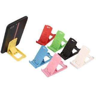 Soporte Universal plegable para teléfono celular, soporte de plástico, soporte de escritorio al azar