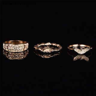 fgco 12 unids/set anillos de dedo chapados en oro para mujer vintage punk anillos de nudillos joyería caliente (3)