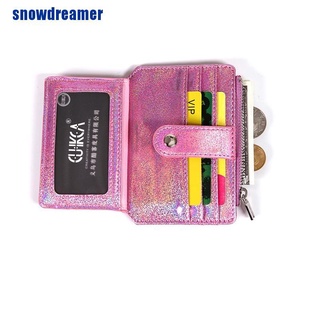 [Sndr] brillante bolsa de tarjeta de niñas bolsa de licencia de conducir bolsa de corazón Hasp ID tarjetas de crédito bolsas MME