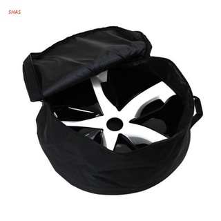 Shas - bolsa de almacenamiento para rueda de coche, 3 capas, protección del cubo, bolsa de transporte para Model3/Y, accesorios de automóviles