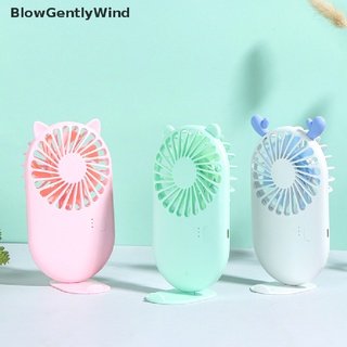 blowgentlywind mini portátil enfriador de aire ventiladores de bolsillo usb ventiladores estudiantes al aire libre traer pequeño ventilador bgw