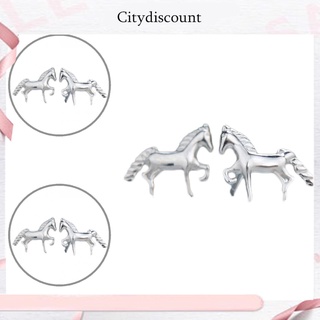 Aretes/pendientes De plata 3d De animales chapados en plata joyería para mujer