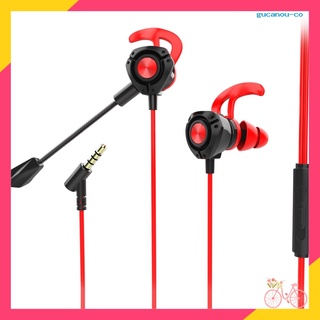 [GUC]G22 Wired 3.5mm Plug In-ear Gaming Earphone Dynamic Headphone with Microphone