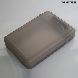 Weststreet caja de protección a prueba de polvo confiable peso ligero disco duro caso de almacenamiento (8)