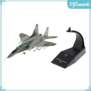 1: 100 escala de aviones de combate aviones de combate mig-29 modelo de juguetes