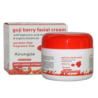 100g Nature Wolfberry Berry Crema Facial Antiarrugas Hidratante Cuidado Piel Tierna