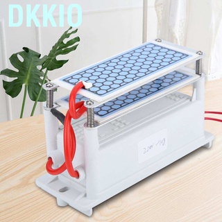 Dkkio 220V 10g/h generador de ozono cerámica placa ozonizador esterilizador de aire máquina de desinfección
