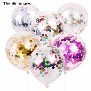 [tln] 12 pulgadas 10 colores de papel de aluminio confeti globos de látex helio boda fiesta de cumpleaños decoración cgz