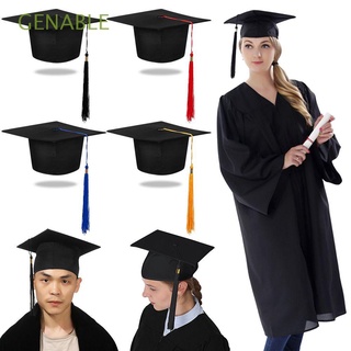 genable unisex sombrero de graduación de la universidad de secundaria sombrero académico mortarboard gorra universidad temporada de graduación felicitaciones grad grado ceremonia suministros de fiesta 2020 feliz graduación