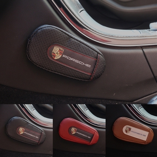 Moda y cómodo Porsche emblema reposabrazos de coche cojines cojín pierna rodilleras patas apoyo accesorios de coche