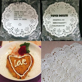[Jettingbuy] 80 pzs almohadillas redondas de papel redondo para fiesta de boda/bodas/pasteles/pasteles/pasteles