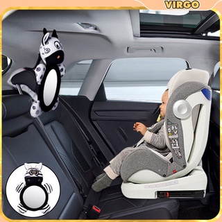 [Virgo] Lindo espejo de coche de bebé espejo retrovisor asiento de coche espejo de vista trasera espejo de juguete bebé espejo de observación Reflector para niños