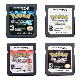 Pokemon DS Cartucho De Juego Tarjeta De Consola Negro Blanco Para Nintendo Black2 , White2 Videojuegos (1)