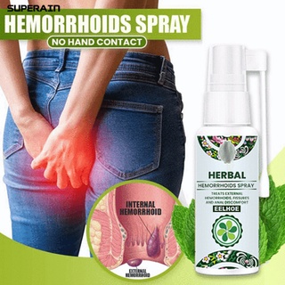 [bodycare] 30ml anti-itchy hemorroides spray eficaz herbal ingrediente natural potente hemorroides tratamiento agente spray para adultos