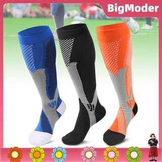 Bigmoder 1 par de calcetines antideslizantes cómodos de nailon/medias de ciclismo deportivas para correr