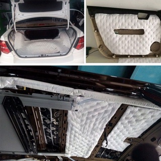 ARTOLA Interior blanco techo a prueba de ruido estera Deadener para coche funcional adhesivo Control camión cuerpo llama a prueba de sonido/Multicolor (4)