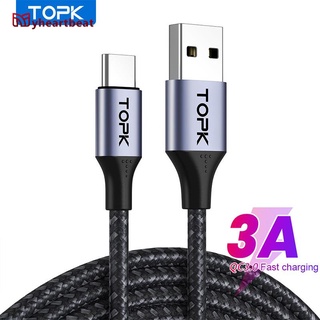 Cable cargador USB de carga rápida 3a para Micro USB Type-C iPhone Cable de datos