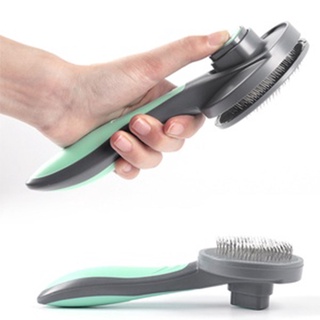 1 pza peine de aguja fina gruesa para mascotas/perro/gato/limpieza/herramienta automática para la higiene y el aseo del cabello (7)