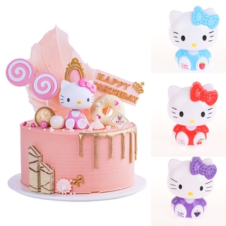 Hello Kitty/superior De pastel Para fiesta De cumpleaños/regalo (1)