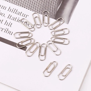 RA 50Pcs Small Mini Metal Paper Clips Bookmarks Photos Letter Binder Clip School Supplies Stationery Office Accessories (6)