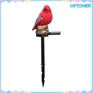 Hytohier 1 pza lámparas De jardín con luz Solar/aves/decoración al aire libre