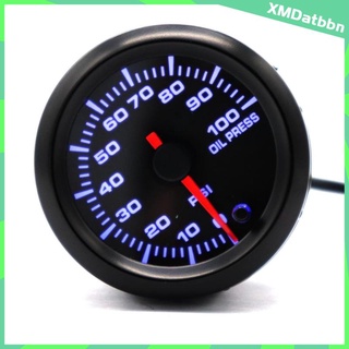 Digital 52mm 2\\\" LCD Auto Car Oil Pressure Gauge Pressure Meter With Sensor