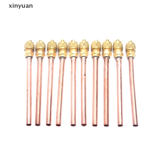 xinyuan: 10 válvulas de acceso a la refrigeración de aire acondicionado, 6 mm, llenado de tubo de cobre od.