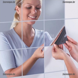 [Jia] stickers/stickers/pegatinas autoadhesivas cuadradas De Acrílico espejo espejo