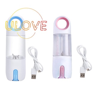 Exprimidores eléctricos de frutas portátil licuadora USB leche Personal, rosa