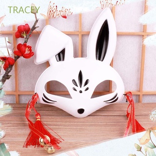 Tracey Máscara De fiesta De Plástico japonés Anime conejo adherentes Cosplay (1)