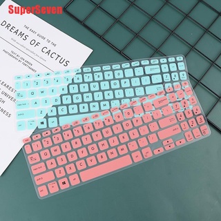 SuperSeven 15.6 pulgadas portátil teclado cubierta Protector de piel para Asus S15 S5300U