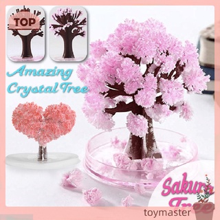 juguetes con flores de cerezo sakura cristal para árbol