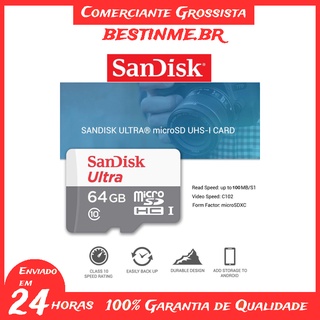 Tarjeta De memoria Sandisk Ultra A1 SDXC De 8GB/16GB/32GB/64GB/128GB/256GB/512GB/1TB Micro SD TF