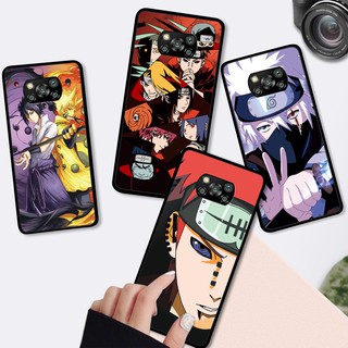 Xiaomi Poco M3 X3 NFC Pro GT F3 5G Xiomi mi Pocophone Funda Suave Para De Estuche Naruto Sasuke Carcasa