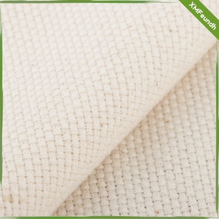 algodón monk\\\\'s tela punto de cruz/bordado aida alfombra de tela gancho 33x33cm (5)