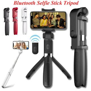 L01 trípode extensible inalámbrico Bluetooth Selfie Stick/control remoto/soporte para teléfono
