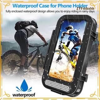 Waterproof Bicycle Motorcycle Handlebar Phone Holder Case 360 Rotation
