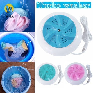 Wijx Summer C gotitas de agua Vortex lavadora Mini portátil lavadora para ropa de viaje en casa.Mi