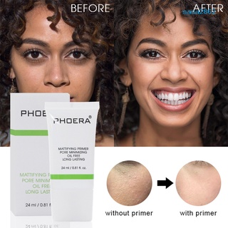 sasa phoera - imprimación facial (24 ml, control de aceite, poros, mancha de maquillaje)