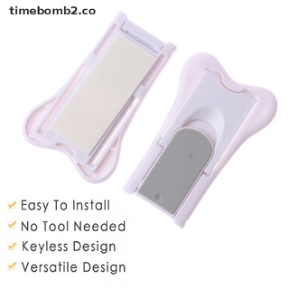 [time2] 2PC Sliding Door Lock for Child Safety Baby Proof Doors & Closets Childproof Kit [time2]
