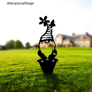 [afjr] rama de metal gnome gardens signo de jardín para el hogar, jardín, decoración de arte, escultura, primavera, atractivefinejr