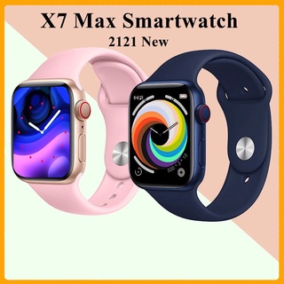 X7 Max Smart Watch 1.75 Pulgadas Bluetooth Llamada Deportes Monitor De Sueño Ritmo Cardíaco Deporte Smartwatch PK X8 iwo 13