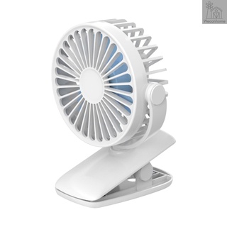 X011 ventilador de escritorio portátil Clip-on ventilador de escritorio ventilador de refrigeración USB alimentación de 3 velocidades ajustable pequeño enfriador de aire Personal ventilador para oficina uso en el hogar